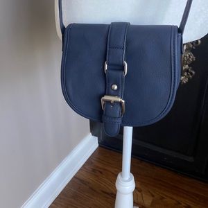 New navy Merona small crossbody purse.